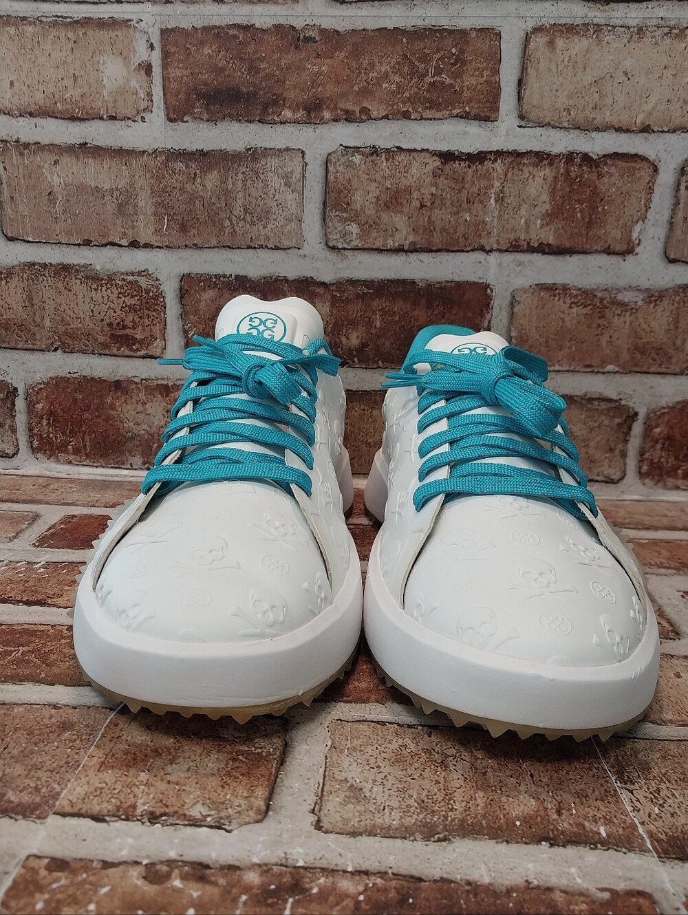 Pre-owned G/FORE G.112 embossed Skull & Tees Golf Shoes - Picture 3 of 16